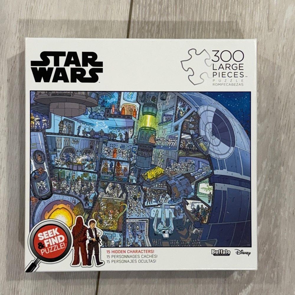 Star Wars Seek & Find Puzzle 300 Large Pieces
